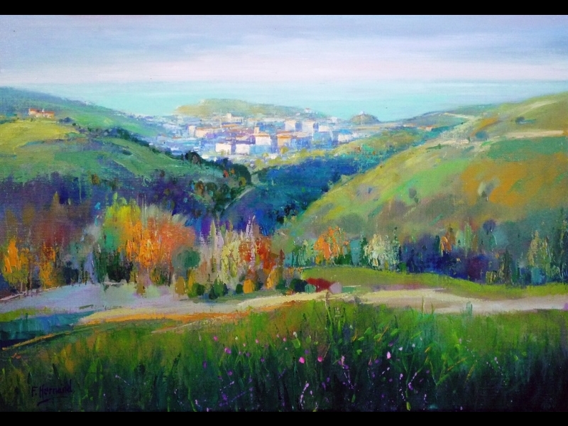 panorámica de zumaia